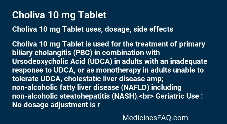 Choliva 10 mg Tablet