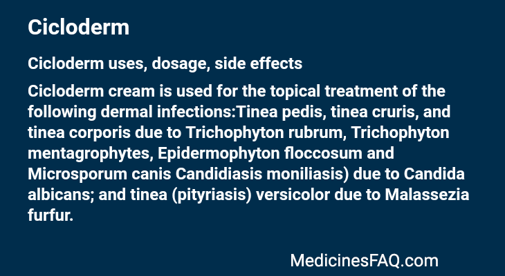 Cicloderm