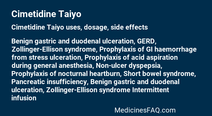 Cimetidine Taiyo