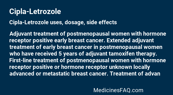 Cipla-Letrozole