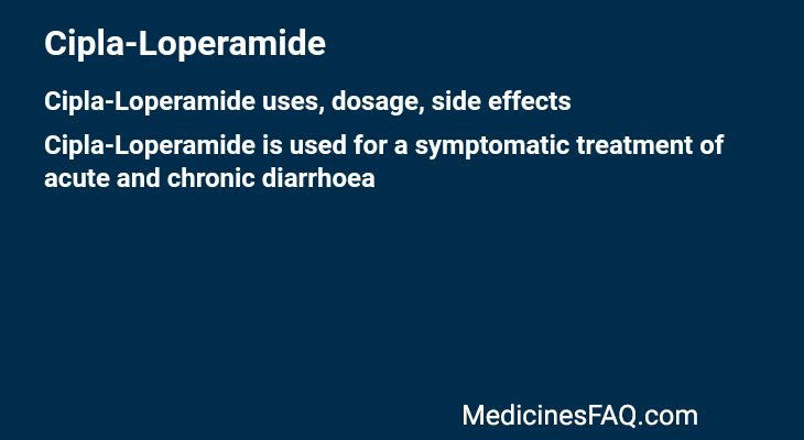 Cipla-Loperamide