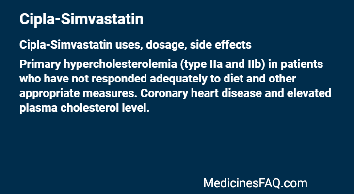 Cipla-Simvastatin