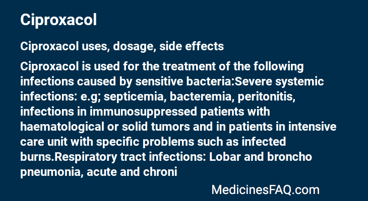 Ciproxacol