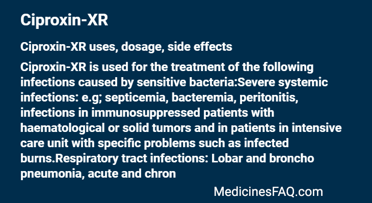 Ciproxin-XR