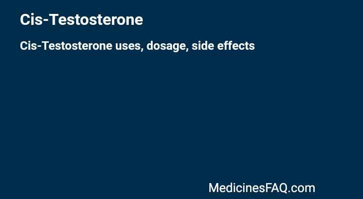 Cis-Testosterone