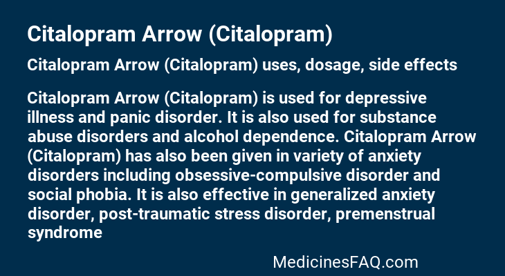 Citalopram Arrow (Citalopram)