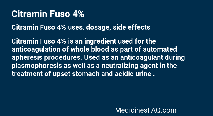 Citramin Fuso 4%