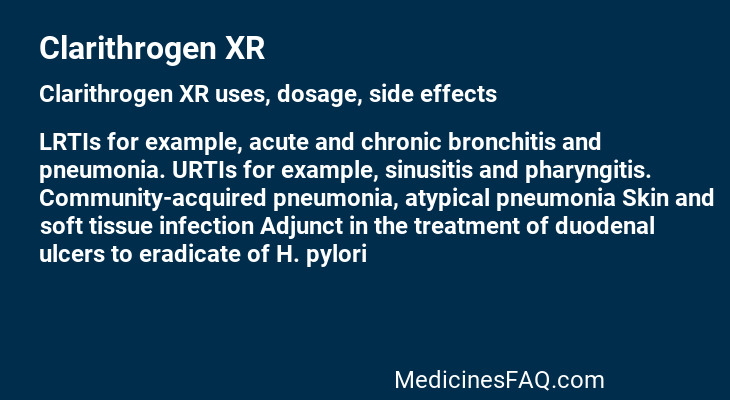 Clarithrogen XR
