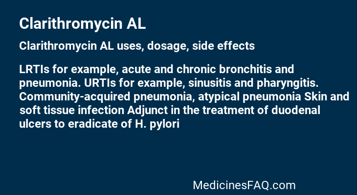 Clarithromycin AL