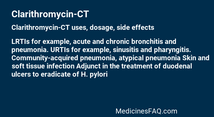 Clarithromycin-CT
