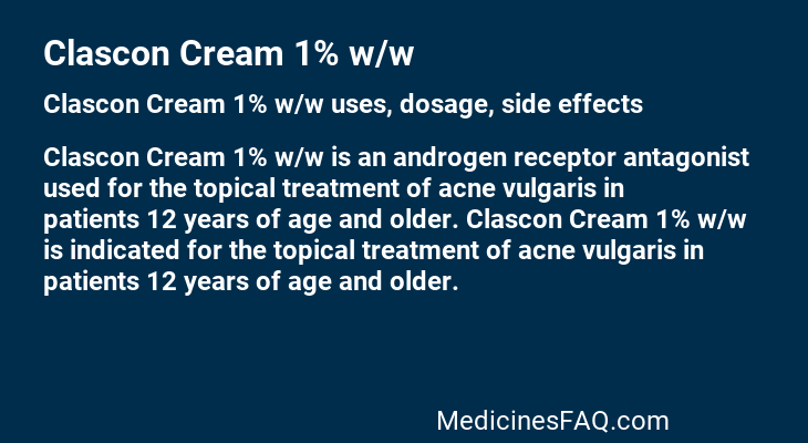 Clascon Cream 1% w/w