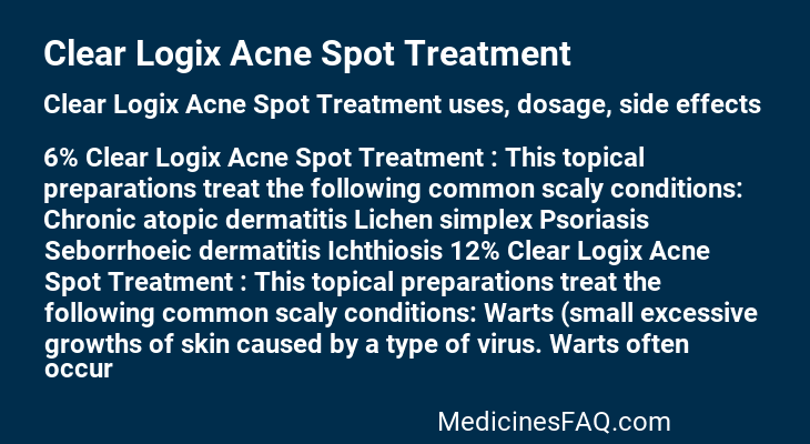 Clear Logix Acne Spot Treatment