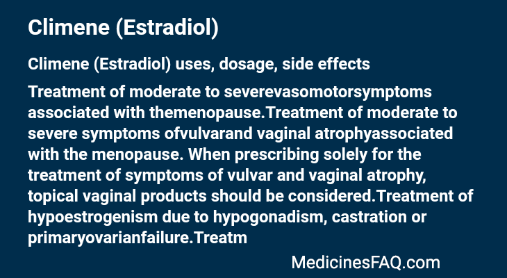 Climene (Estradiol)