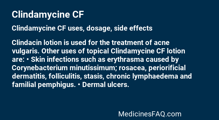Clindamycine CF