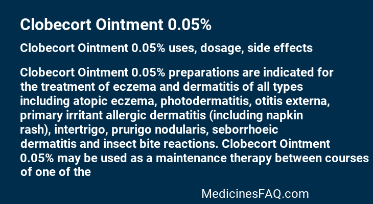 Clobecort Ointment 0.05%