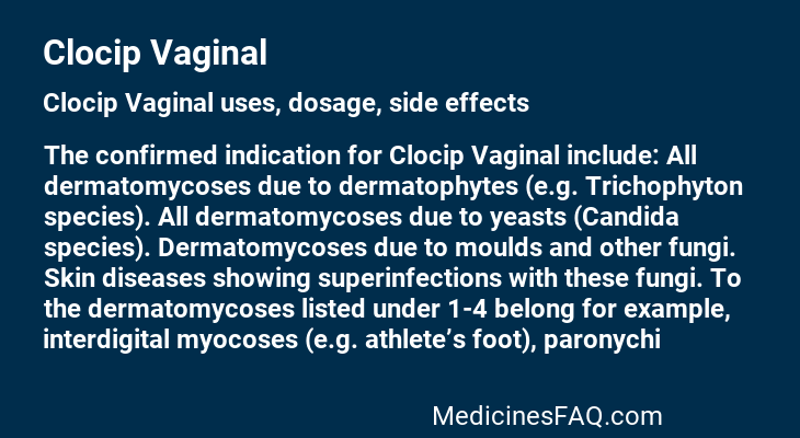 Clocip Vaginal