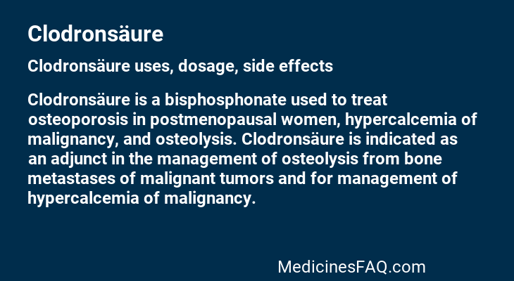 Clodronsäure