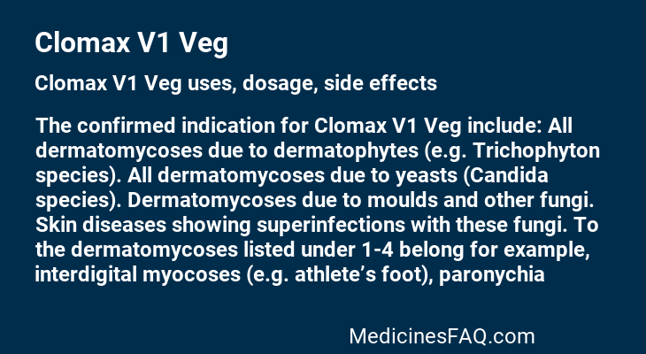 Clomax V1 Veg