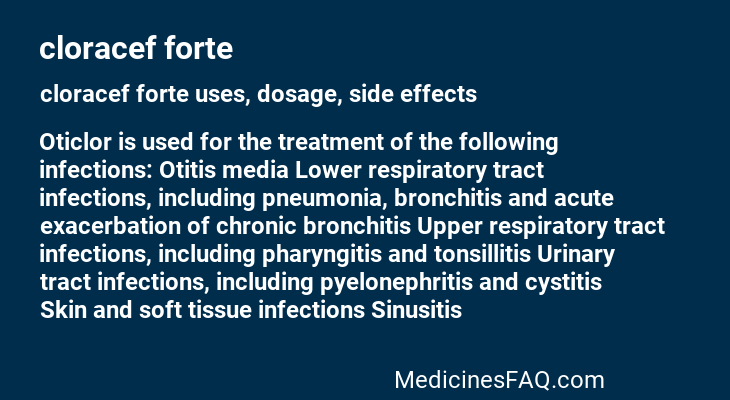 cloracef forte
