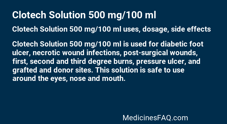 Clotech Solution 500 mg/100 ml