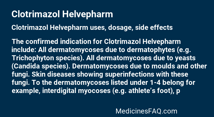 Clotrimazol Helvepharm