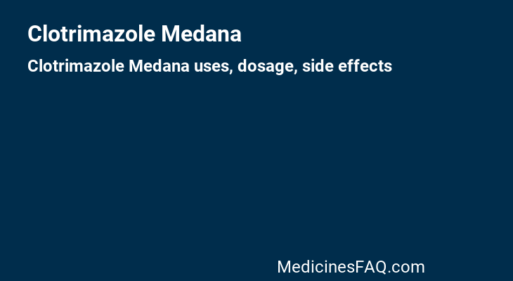 Clotrimazole Medana