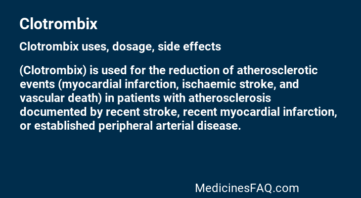 Clotrombix