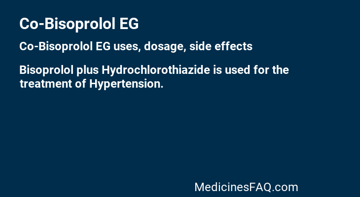 Co-Bisoprolol EG