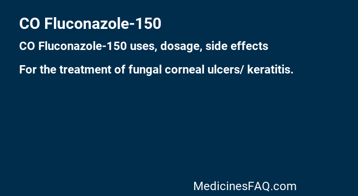 CO Fluconazole-150