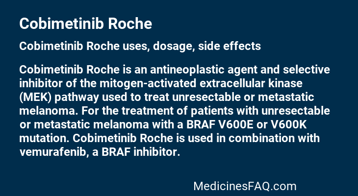 Cobimetinib Roche