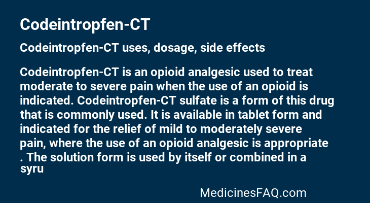 Codeintropfen-CT