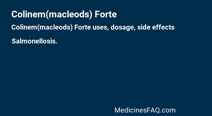 Colinem(macleods) Forte