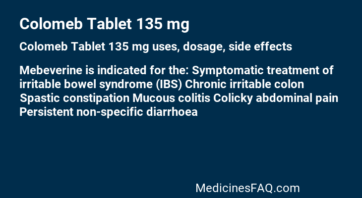 Colomeb Tablet 135 mg