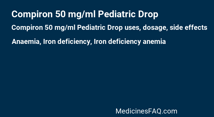 Compiron 50 mg/ml Pediatric Drop