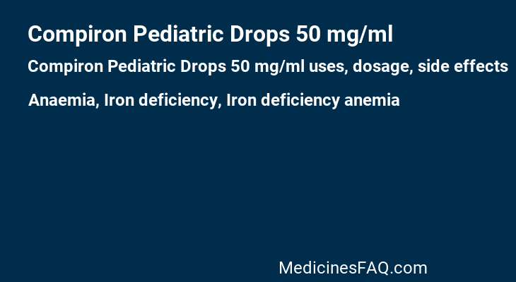 Compiron Pediatric Drops 50 mg/ml
