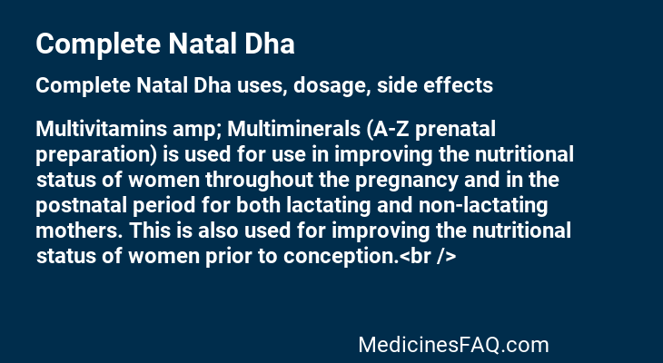 Complete Natal Dha