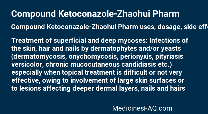 Compound Ketoconazole-Zhaohui Pharm