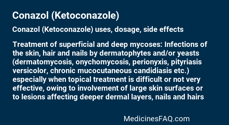 Conazol (Ketoconazole)