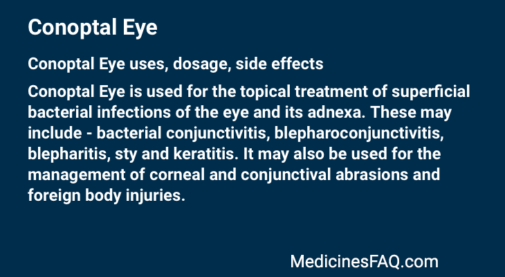 Conoptal Eye