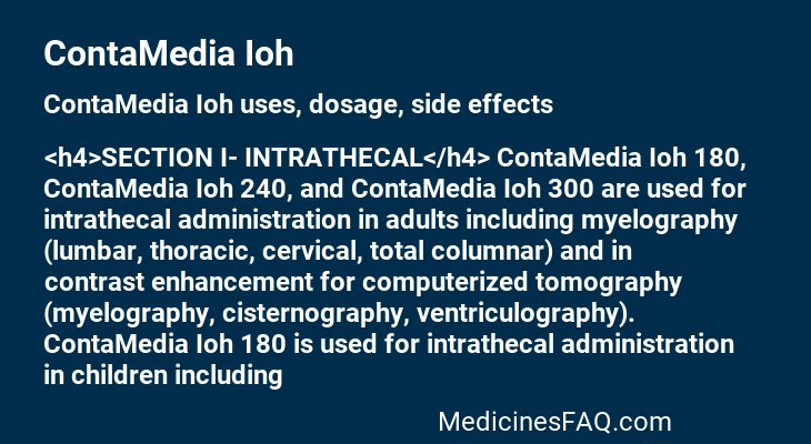 ContaMedia Ioh