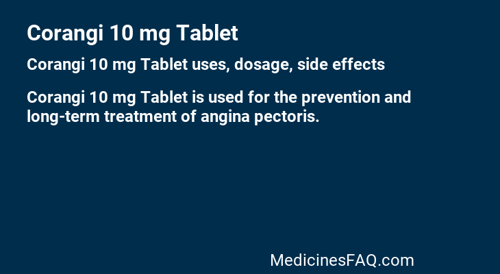 Corangi 10 mg Tablet