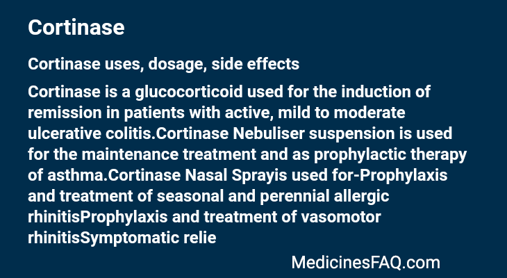 Cortinase