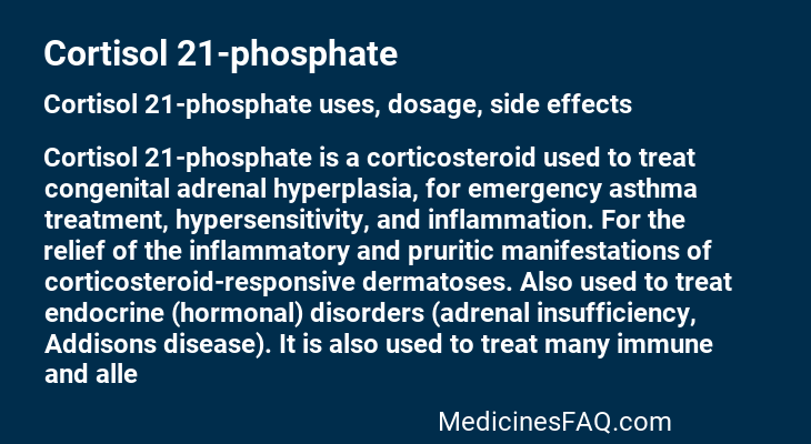 Cortisol 21-phosphate