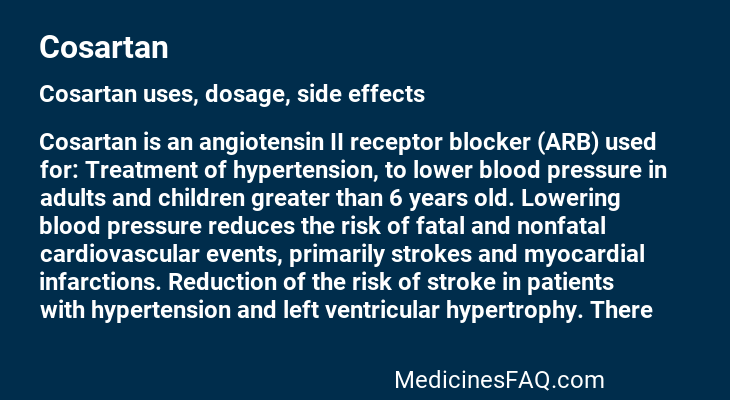 Cosartan