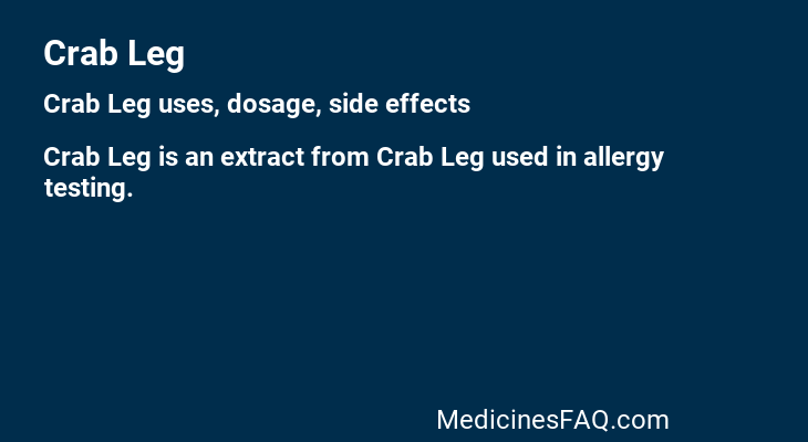 Crab Leg