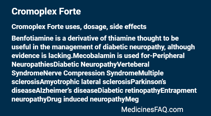 Cromoplex Forte