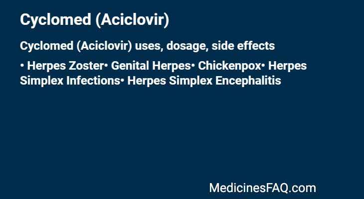 Cyclomed (Aciclovir)