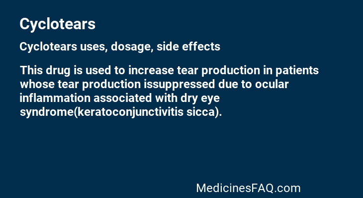 Cyclotears