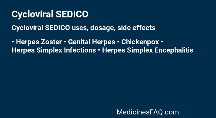 Cycloviral SEDICO