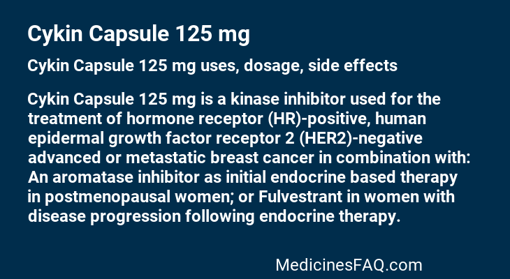 Cykin Capsule 125 mg